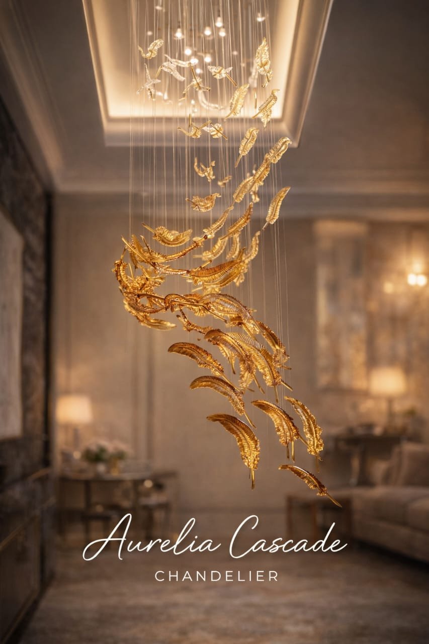 Aurelia Cascade Chandelier By Varenyam - Image 3